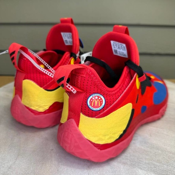 Mens Adidas Size 7.5 Harden Vol 5 Futurenatural McDonald’s All American Sneakers main image 4